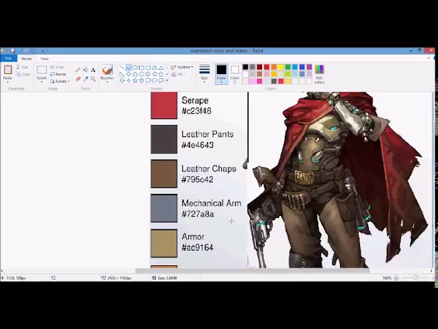 IT'S HIGH NOON Drawing Mindys dad as McCree from Overwatch